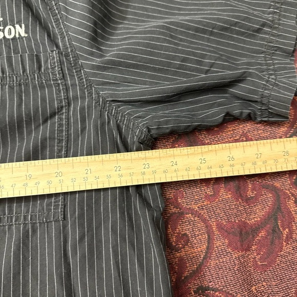 Y2K Harley Davidson Striped Button-Down - Picture 5 of 6